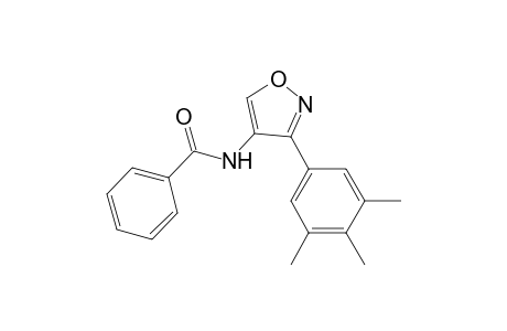 3-(3',4',5'-Trimethylphenyl)-4-(benzoylamino)isoxazole