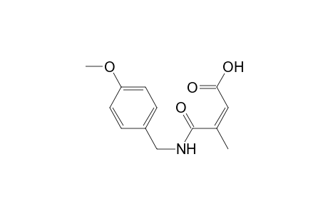 (2Z)-3-{[(4-methoxyphenyl)methyl]carbamoyl}-3-methylprop-2-enoic acid