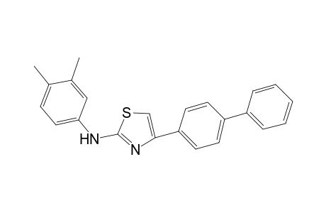 (3,4-dimethylphenyl)-[4-(4-phenylphenyl)thiazol-2-yl]amine