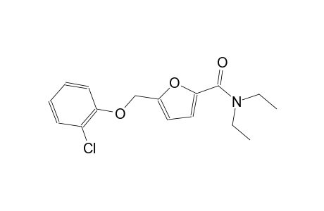 5-[(2-chlorophenoxy)methyl]-N,N-diethyl-2-furamide