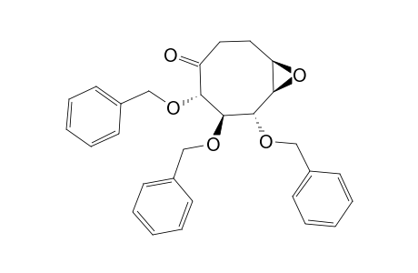 (2S,3R,4S,5R,6R)-2,3,4-TRIS-(BENZYLOXY)-5,6-EPOXYCYCLOOCTANONE
