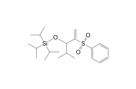 4-Methyl-2-(phenylsulfonyl)pent-1-en-3-yl triisopropylsilyl ether