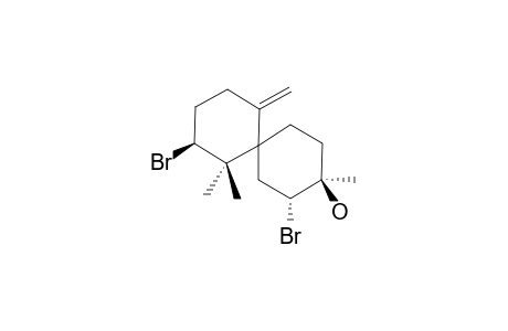 (2S*,6R*,8R*,9R*)-2,8-DIBROMO-9-HYDROXY-BETA-CHAMIGRENE