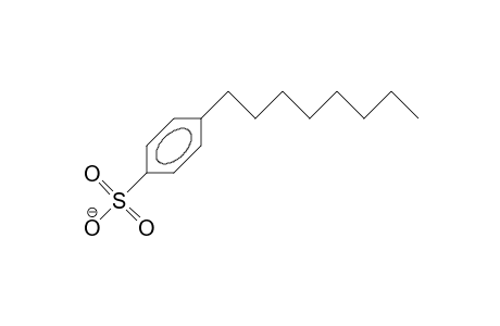 4-Octyl-benzenesulfonic acid, anion