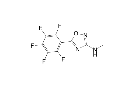 3-(N-Methylamino)-5-pentafluorophenyl-1,2,4-oxadiazole