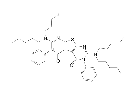 2,7-Di(di-n-pentylamino)-3,6-diphenylthieno[2,3-d:5,4-d']dipyrimidine-4,5(3H,6H)-dione