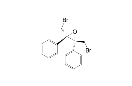 Oxirane, 2,3-bis(bromomethyl)-2,3-diphenyl-, trans-