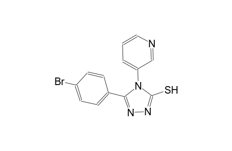 4H-1,2,4-triazole-3-thiol, 5-(4-bromophenyl)-4-(3-pyridinyl)-