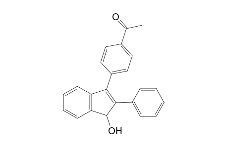 1-(4-(1-hydroxy-2-phenyl-1H-inden-3-yl)phenyl)ethanone