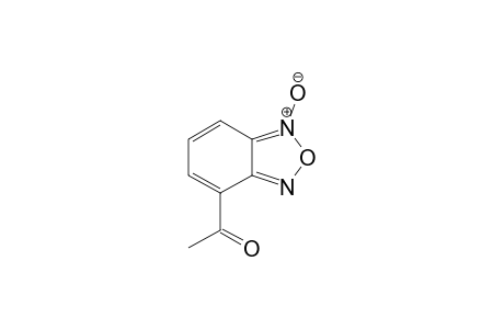 1-(1-oxidanidyl-2,1,3-benzoxadiazol-1-ium-4-yl)ethanone