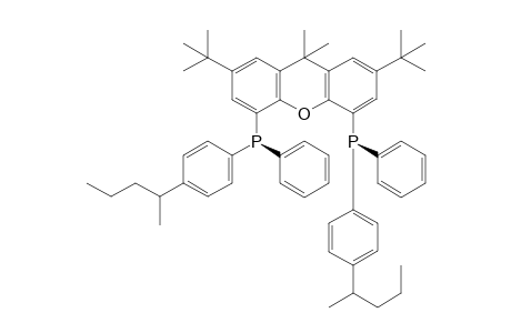 (1S,1'S)-(+)-(2,7-di-tert-butyl-9,9-dimethyl-9H-xanthene-4,5-diyl)bis((4-(rac-2-methylbutyl)(phenyl)phosphine)