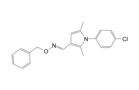 1H-pyrrole-3-carboxaldehyde, 1-(4-chlorophenyl)-2,5-dimethyl-, O-(phenylmethyl)oxime