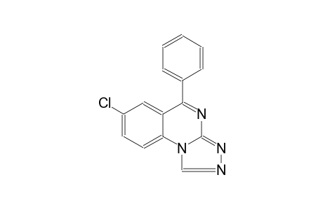 [1,2,4]triazolo[4,3-a]quinazoline, 7-chloro-5-phenyl-