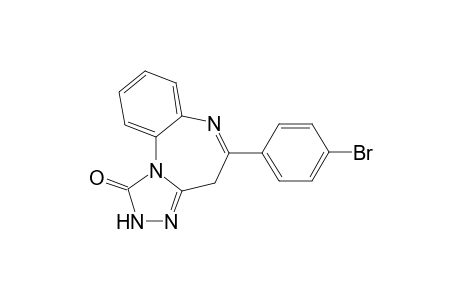 5-(4-bromophenyl)-2,4-dihydro-[1,2,4]triazolo[4,3-a][1,5]benzodiazepin-1-one