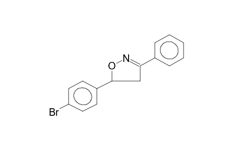 5-(4-BROMOPHENYL)-3-PHENYL-4,5-DIHYDROISOXAZOLE