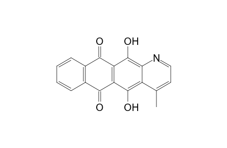 4-Methyl-5,12-dihydroxy-6,11-dioxo-1-azanaphthacene