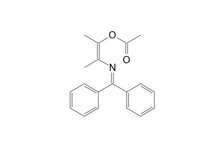 2-Buten-2-ol, 3-[(diphenylmethylene)amino]-, acetate (ester), (Z)-