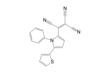 1-Phenyl-2-(2'-thienyl)-5-tricyanovinylpyrrole