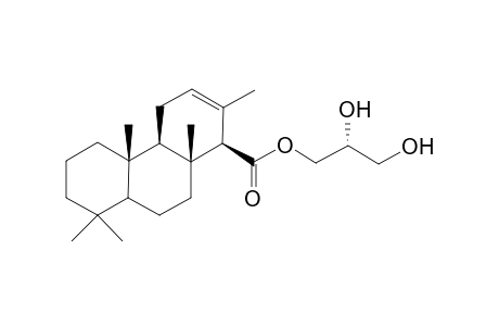 Diterpenoid acid glyceride (Glycerol 1,1,4a,7,8a-Pentamethyldodecahydrophenanthrene-8-carboxylic acid ester)