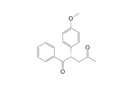 (S)-2-p-Methoxyphenyl-1-phenyl-1,4-pentanedione