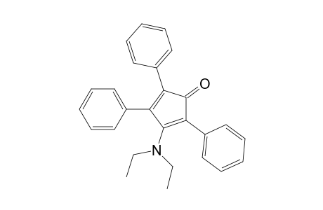 2,4-Cyclopentadien-1-one, 3-(diethylamino)-2,4,5-triphenyl-