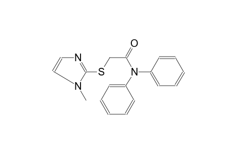 acetamide, 2-[(1-methyl-1H-imidazol-2-yl)thio]-N,N-diphenyl-