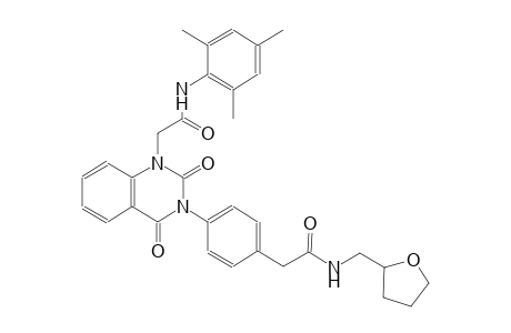 2-(2,4-dioxo-3-(4-{2-oxo-2-[(tetrahydro-2-furanylmethyl)amino]ethyl}phenyl)-3,4-dihydro-1(2H)-quinazolinyl)-N-