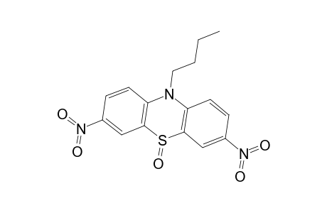 10H-Phenothiazine, 10-butyl-3,7-dinitro-, 5-oxide