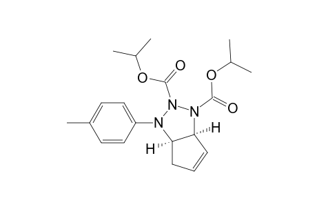 1,2-Cyclopentatriazoledicarboxylic acid, 3,3a,4,6a-tetrahydro-3-(4-methylphenyl)-, bis(1-methylethyl) ester, cis-
