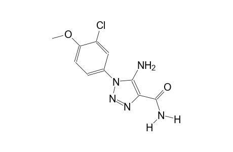 1H-1,2,3-triazole-4-carboxamide, 5-amino-1-(3-chloro-4-methoxyphenyl)-