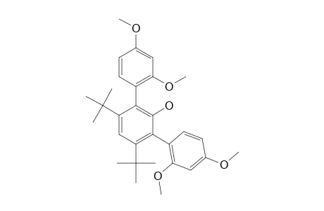 3,5-Di-tert-Butyl-2,6-bis(2',4'-dimethoxyphenyl)phenol