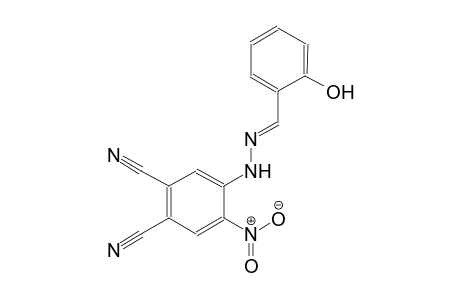 4-[(2E)-2-(2-hydroxybenzylidene)hydrazino]-5-nitrophthalonitrile