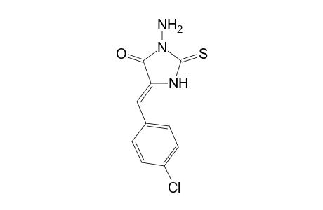 3-Amino-5-(4-chlorobenzylidene)-2-thioxo-4-imidazolidinone