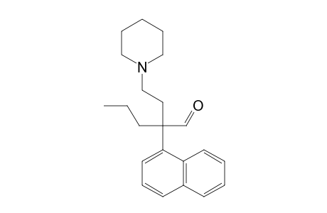 alpha-(1-NAPHTHYL)-alpha-PROPYL-1-PIPERIDINEBUTYRALDEHYDE