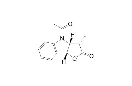 (3S,3aR,8bR)-4-acetyl-3-methyl-3a,8b-dihydro-3H-furo[3,2-b]indol-2-one