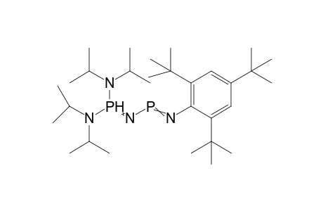 P-[Bis(diisopropylamino)-hydrogeno-iminophosphoranyl]-N-(2,4,6-tris-tert-butylphenyl )-sigma2lambda3-iminophosphane