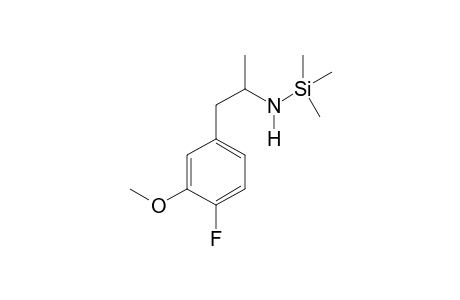 4-Fluoro-3-methoxyamphetamine TMS