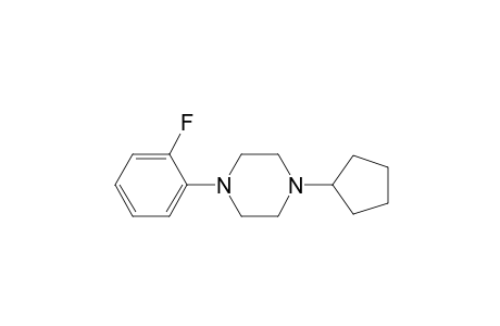 1-Cyclopentyl-4-(2-fluorophenyl)piperazine