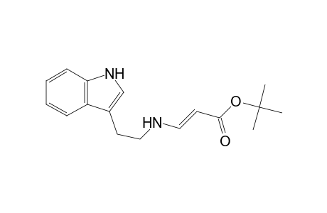 2-Propenoic acid, 3-[[2-(1H-indol-3-yl)ethyl]amino]-, 1,1-dimethylethyl ester, (E)-