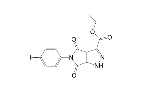 pyrrolo[3,4-c]pyrazole-3-carboxylic acid, 1,3a,4,5,6,6a-hexahydro-5-(4-iodophenyl)-4,6-dioxo-, ethyl ester