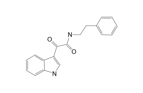 Acetamide, 2-(1H-indol-3-yl)-2-oxo-N-phenethyl-