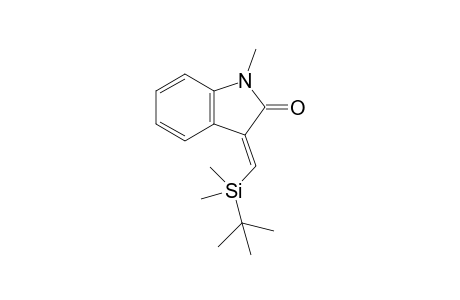 (3E)-3-[[tert-butyl(dimethyl)silyl]methylene]-1-methyl-indolin-2-one