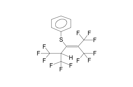 2,4-BIS(TRIFLUOROMETHYL)-3-PHENYLTHIO-1,1,1,5,5,5-HEXAFLUOROPENT-2-ENE
