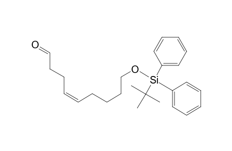 9-(t-butyl)diphenylsilyloxy-(Z)-non-4-en-1-al