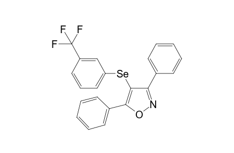 3,5-Diphenyl-4-((3-trifluoromethyl)phenylselenyl)isoxazole