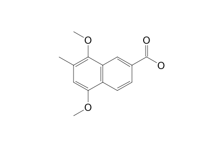 5,8-DIMETHOXY-7-METHYL-NAPHTHALENE-2-CARBOXYLIC-ACID