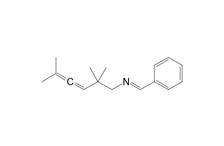 N-(Benzylidene)-2,2,5-trimethyl-3,4-hexadienylamine