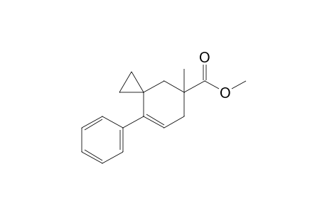 Methyl 5-methyl-8-phenylspiro[2.5]oct-7-ene-5-carboxylate