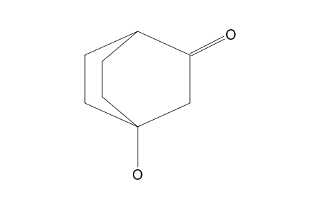 4-Hydroxy-bicyclo(2.2.2)octan-2-one