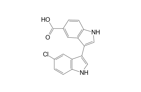 3-(5-chloro-indol-3-yl)-indole-5-carboxylic acid